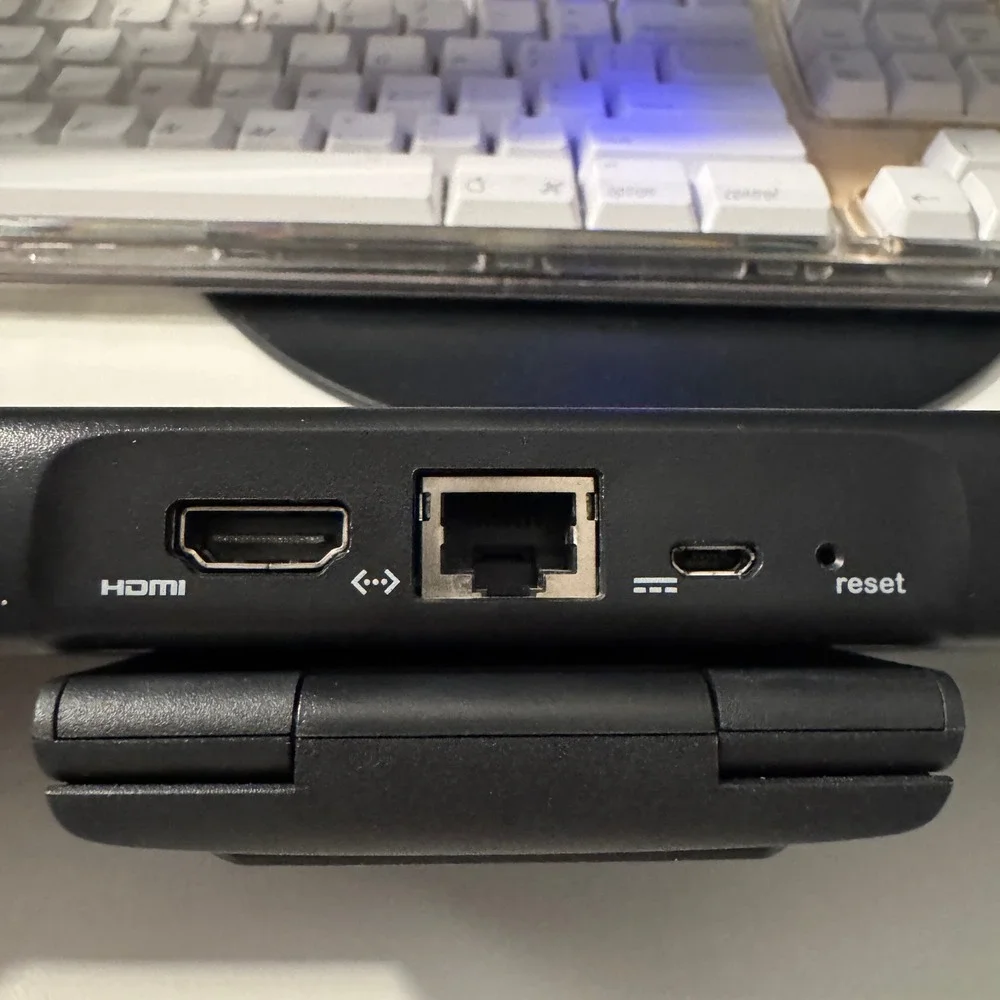 Logitech TV Cam HD for Skype V-R0002 Black Wide Angle Video Camera with Remote